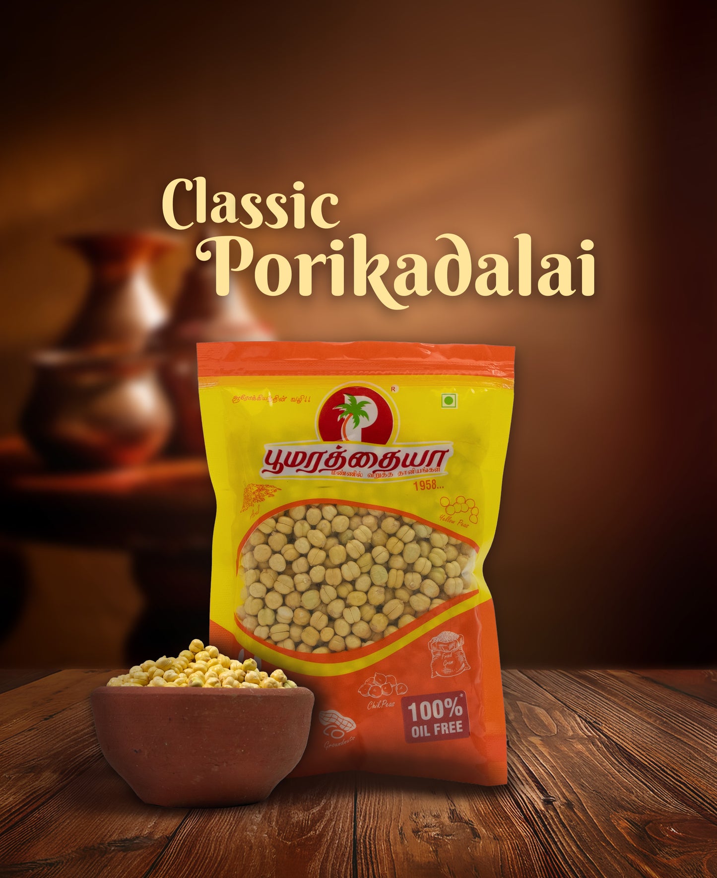 Desi Porikadalai Whole
