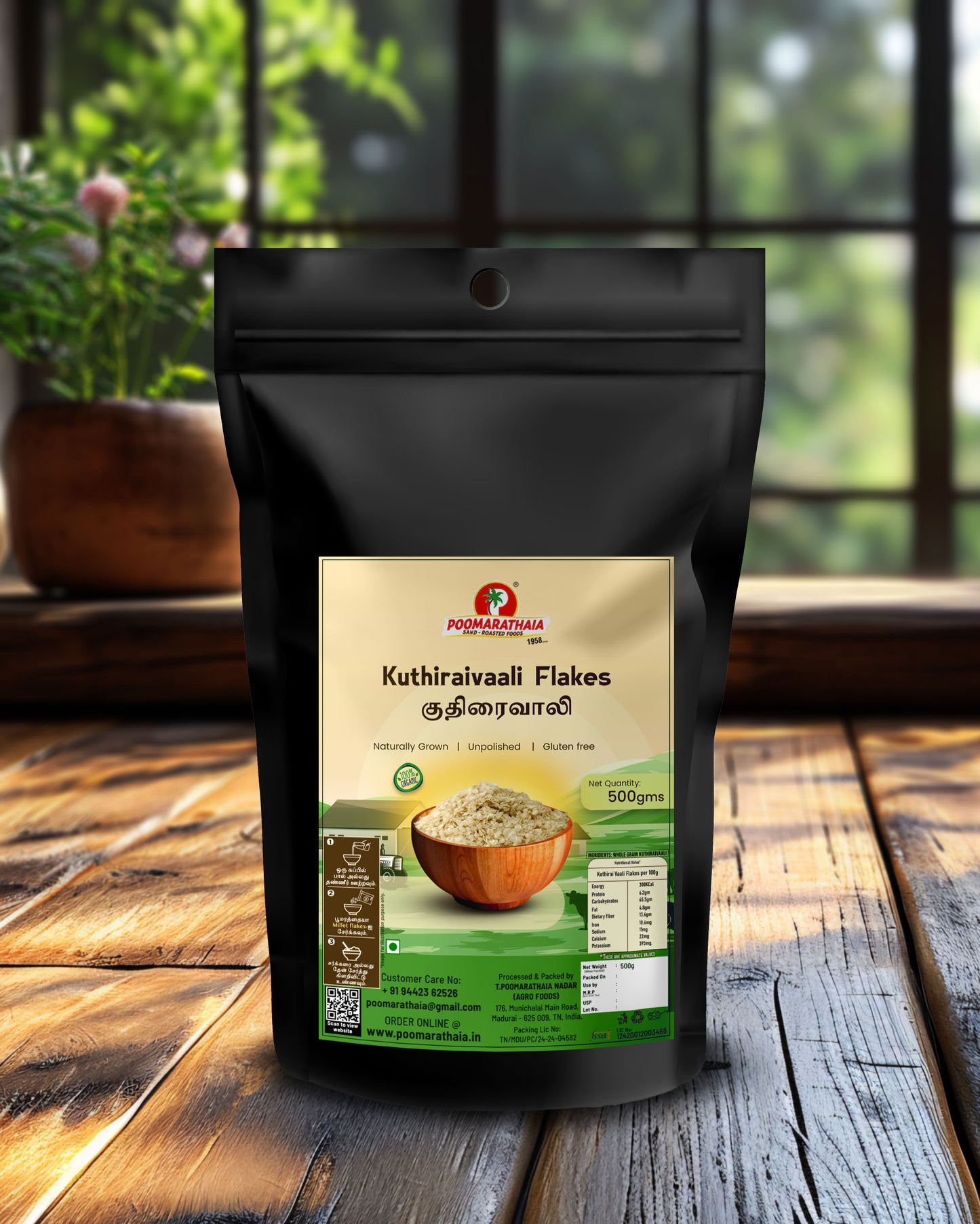 Native Kuthiraivaali Flakes