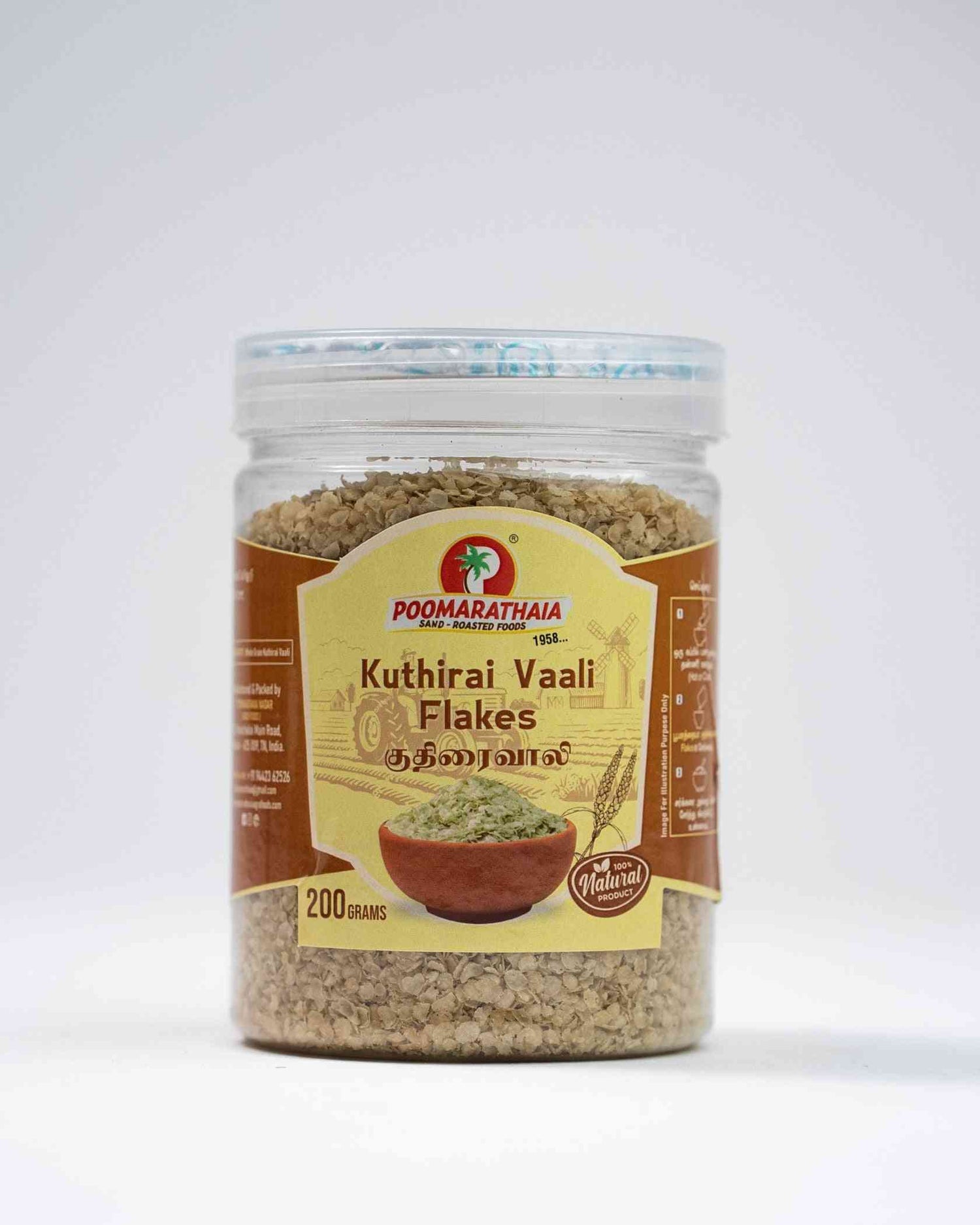 Native Kuthiraivaali Flakes