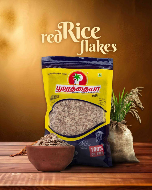 Thick Red Rice Flakes