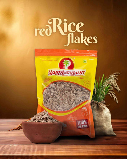 Thick Red Rice Flakes