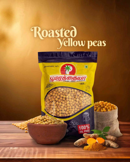 Roasted Peas with Turmeric