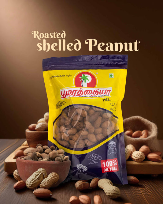 100% oil-free Roasted Shelled Peanuts