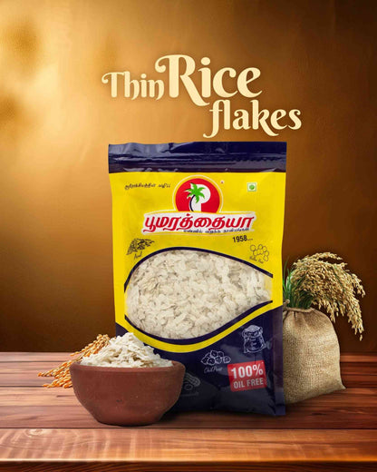Thin White Rice Flakes